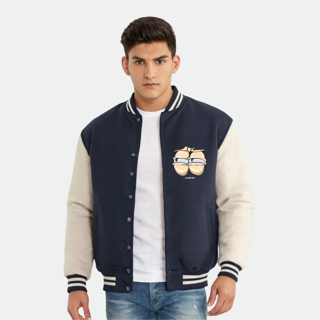 Clothivee Meme Mood Varsity Jacket