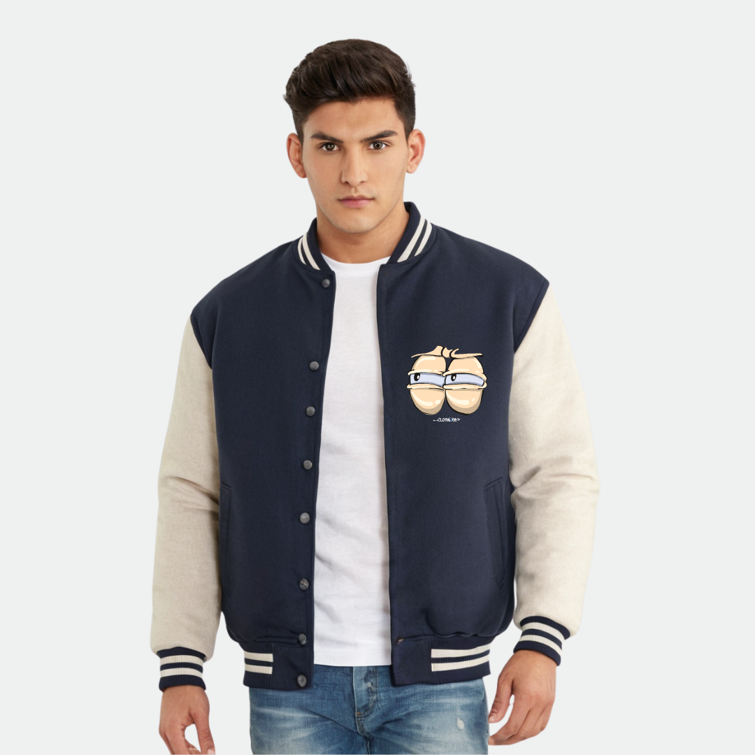 Clothivee Meme Mood Varsity Jacket