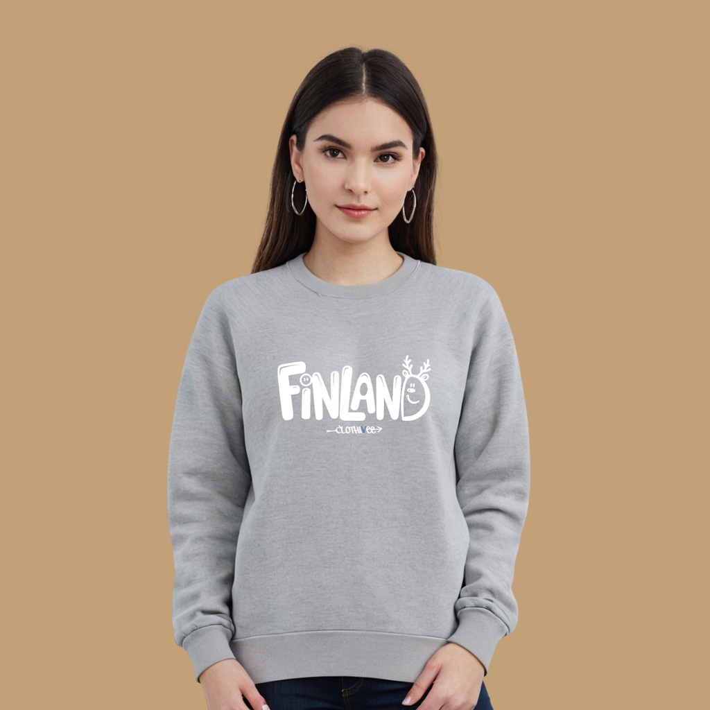 Clothivee Finland Women Sweatshirt