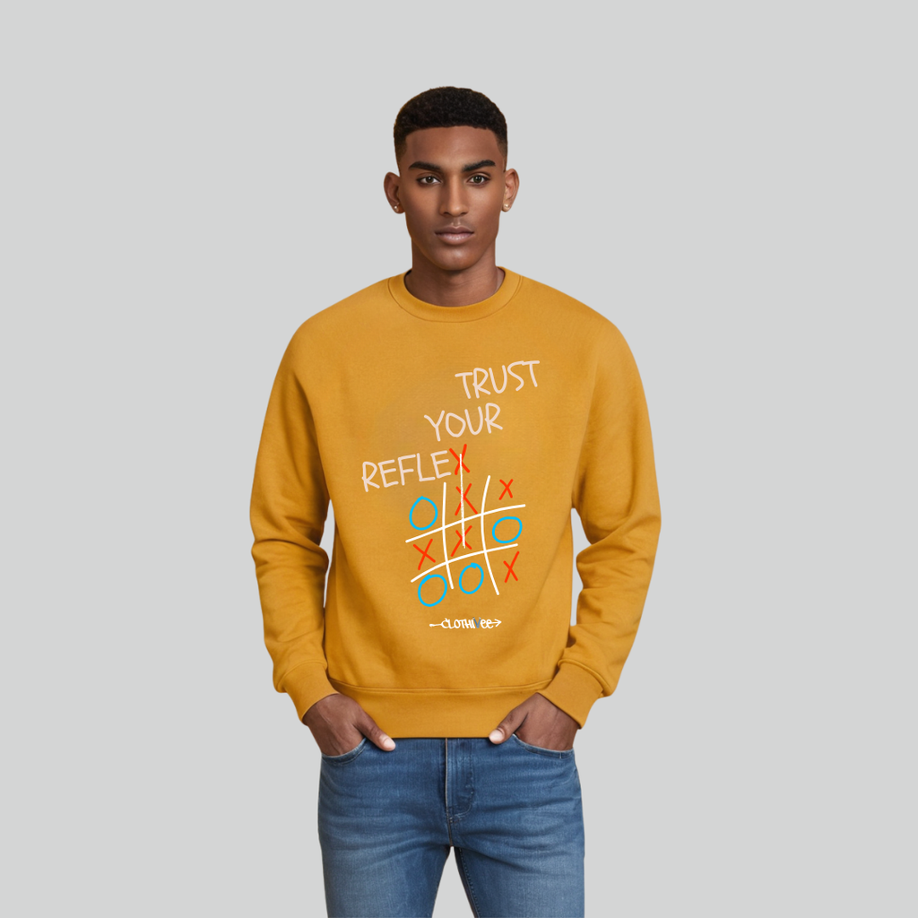 Clothivee Trust Your Reflex Crew Neck Sweatshirt