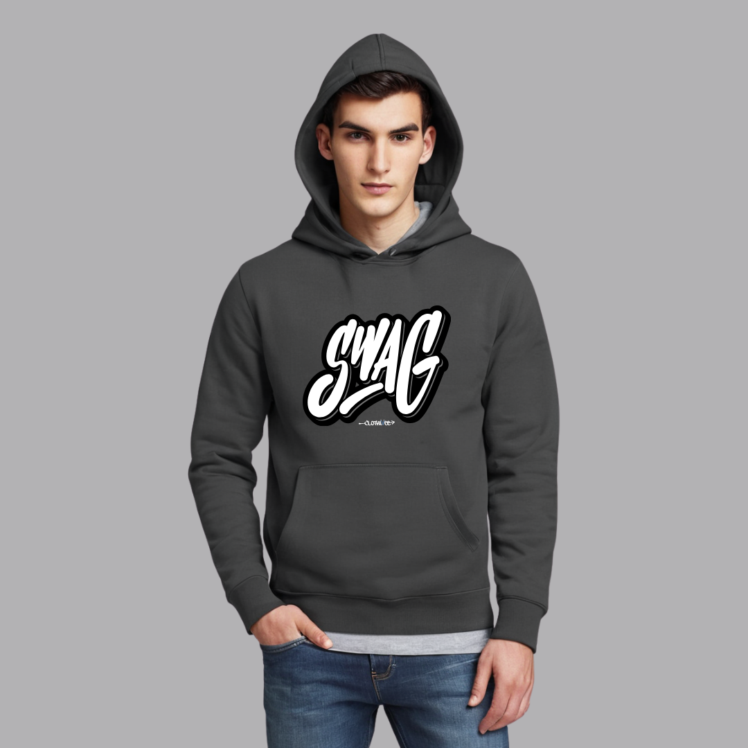 Clothivee Swag Script Hoodie