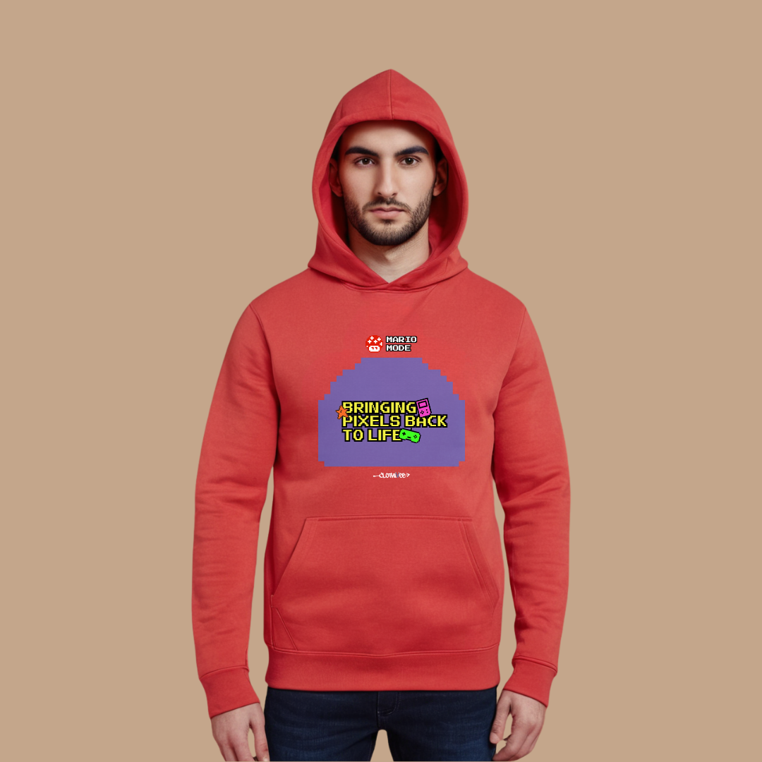 Mario Mode Pixel Hoodie