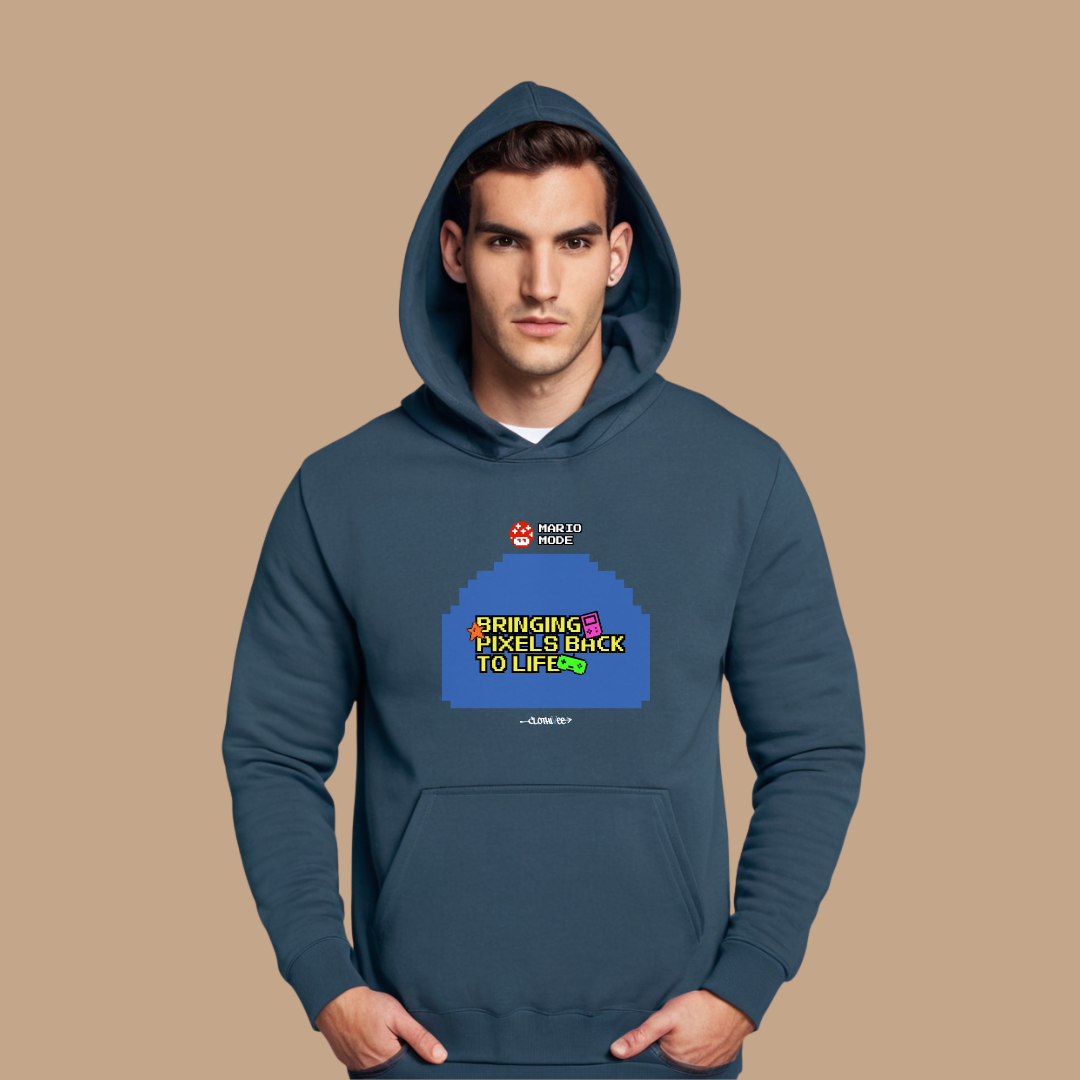 Mario Mode Pixel Hoodie