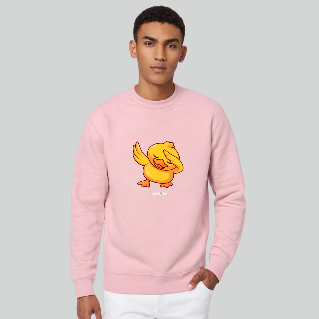 Clothivee Dab Duck Crew Neck Sweatshirt