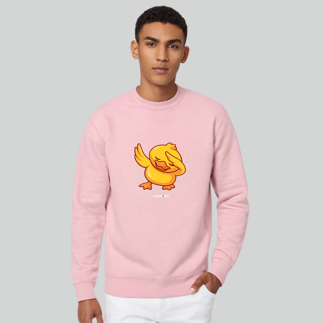 Clothivee Dab Duck Crew Neck Sweatshirt
