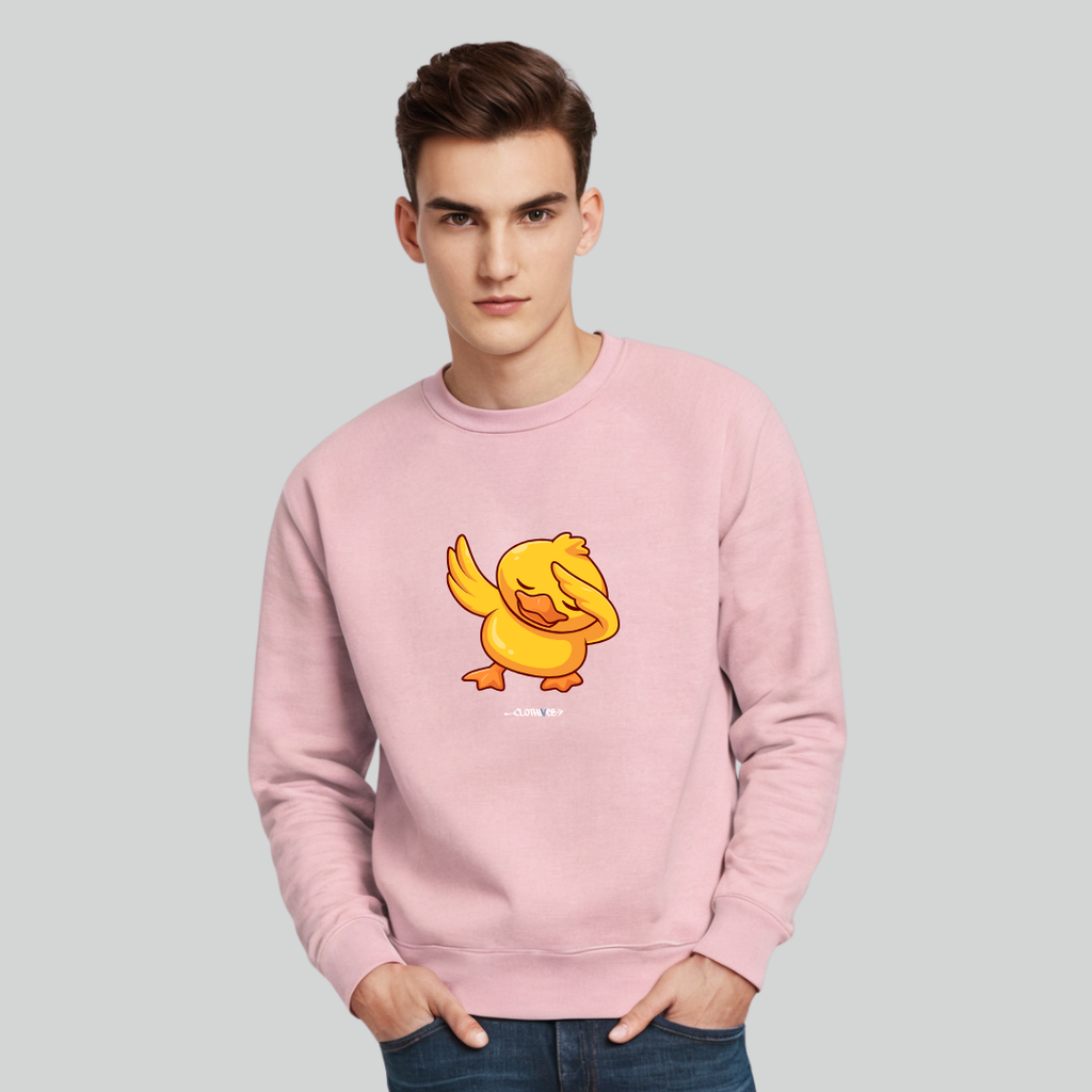 Clothivee Dab Duck Crew Neck Sweatshirt