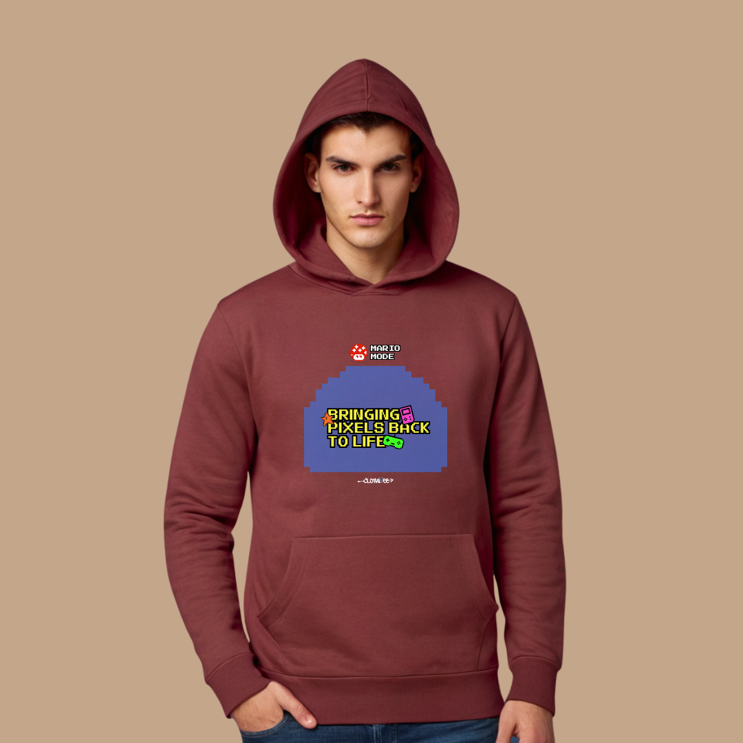 Mario Mode Pixel Hoodie
