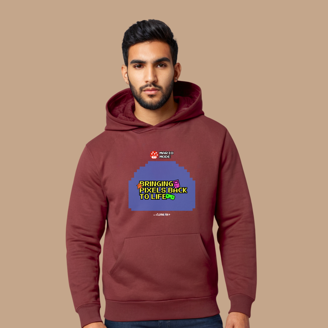 Mario Mode Pixel Hoodie