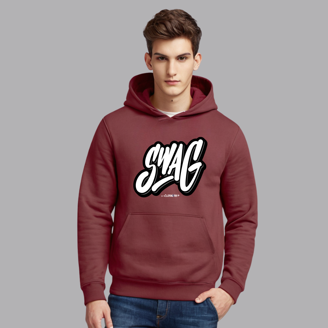 Clothivee Swag Script Hoodie