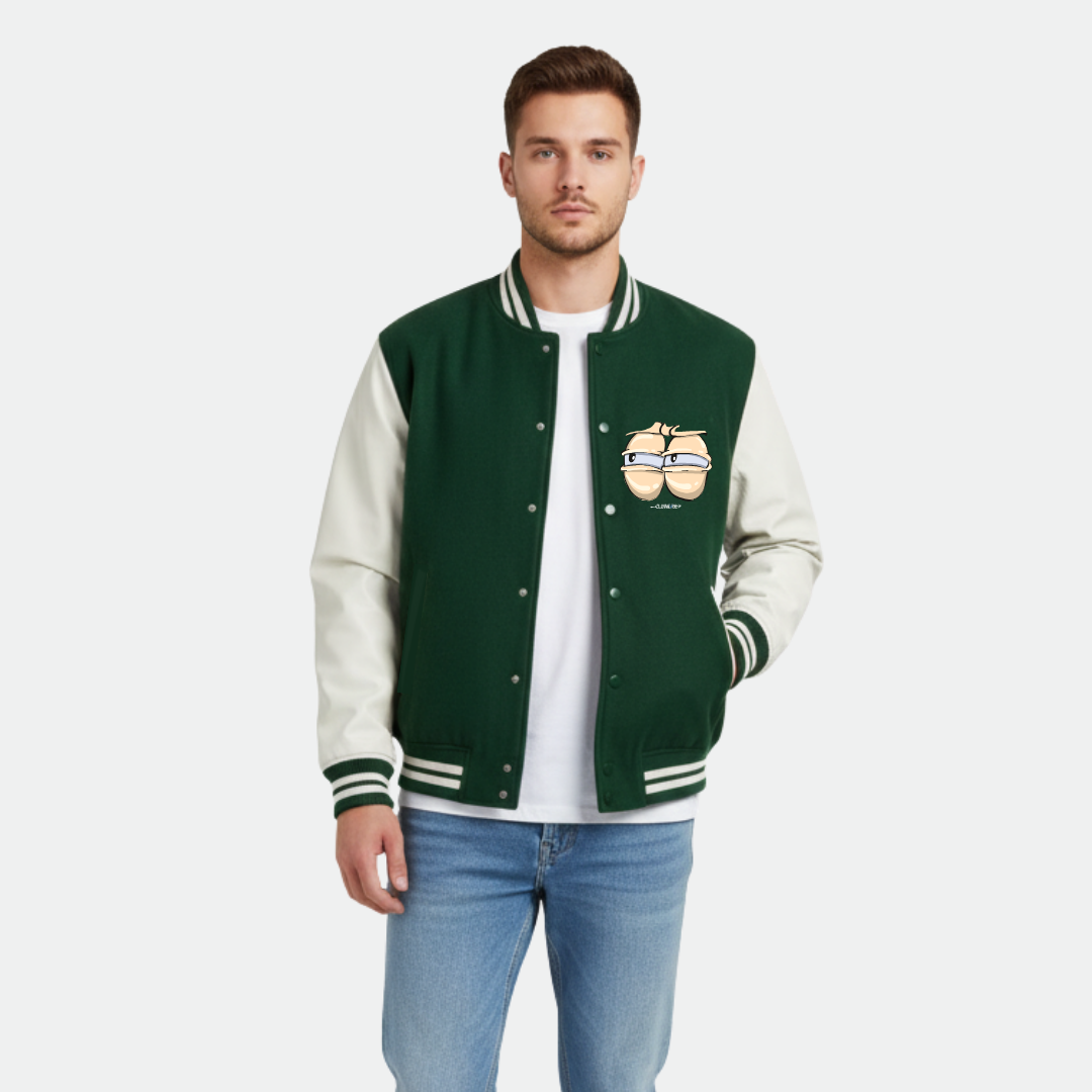 Clothivee Meme Mood Varsity Jacket