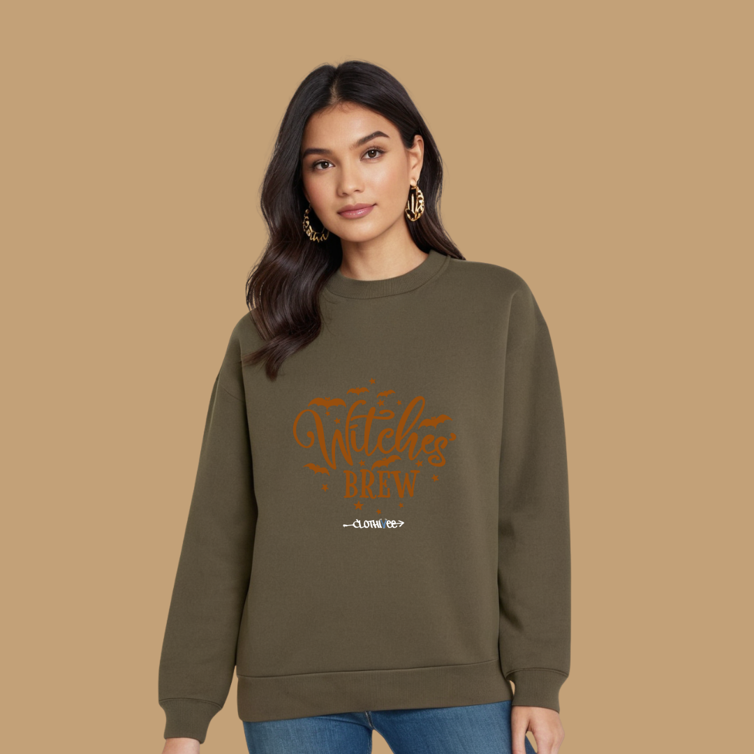 Clothivee Witches Brew Women Sweatshirt