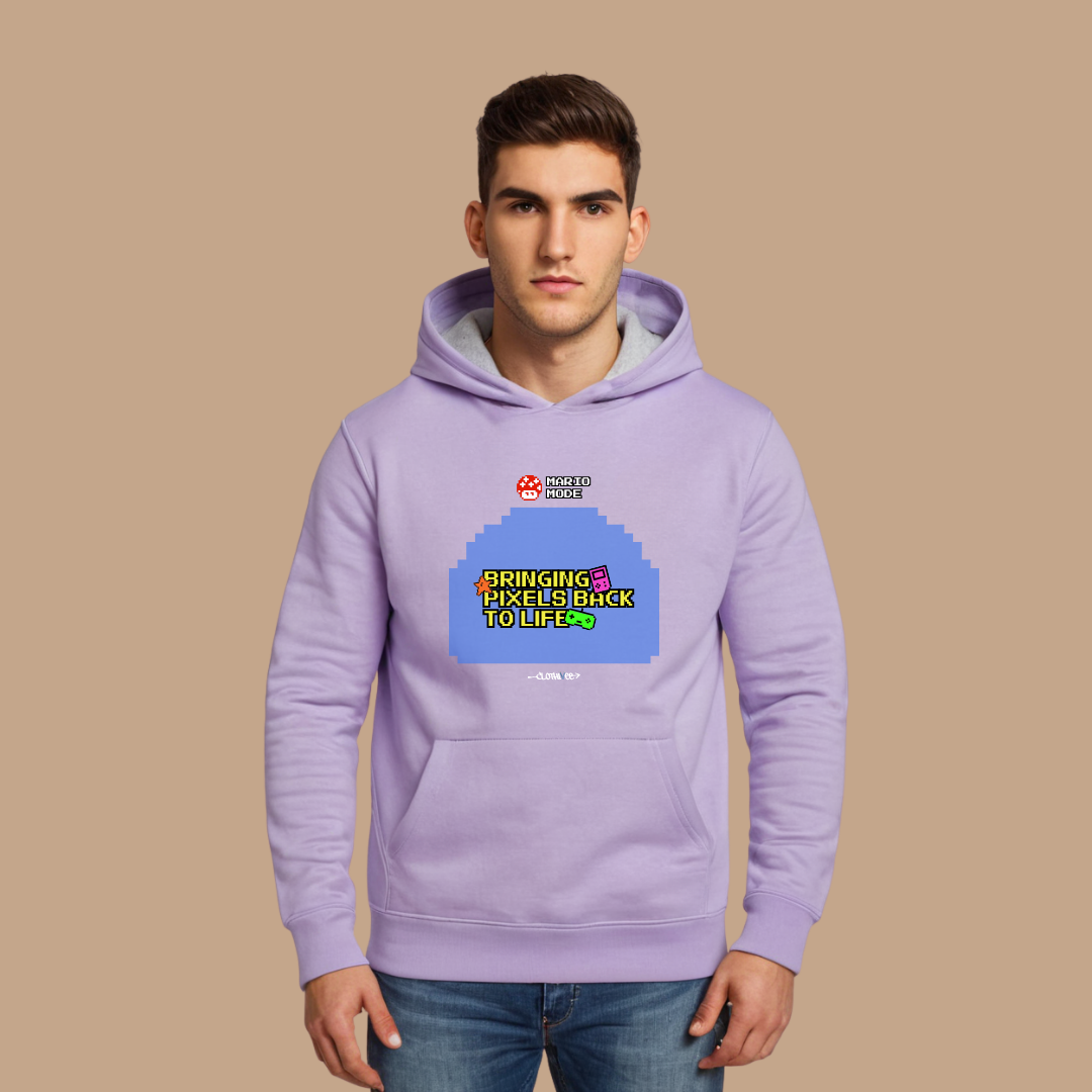 Mario Mode Pixel Hoodie