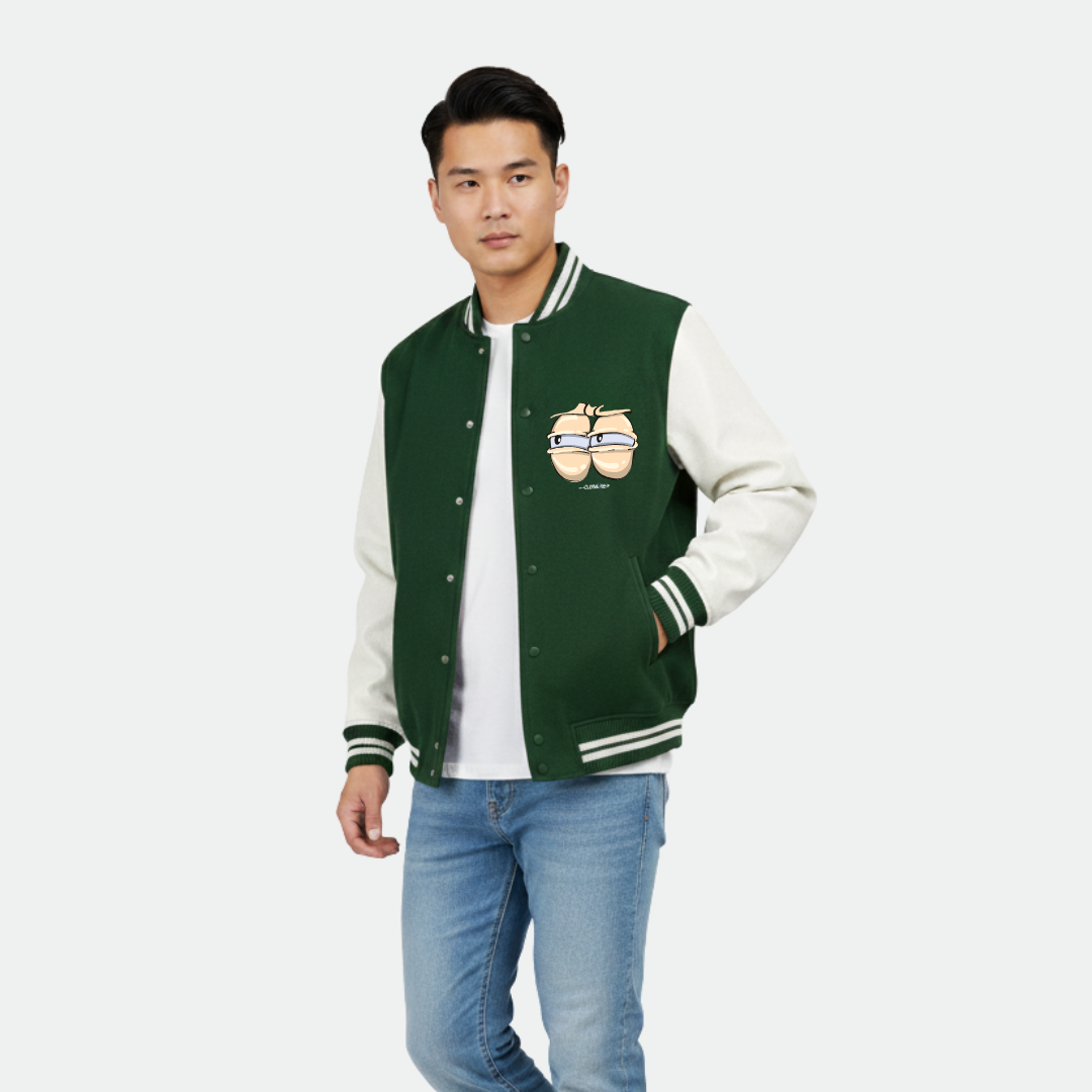 Clothivee Meme Mood Varsity Jacket