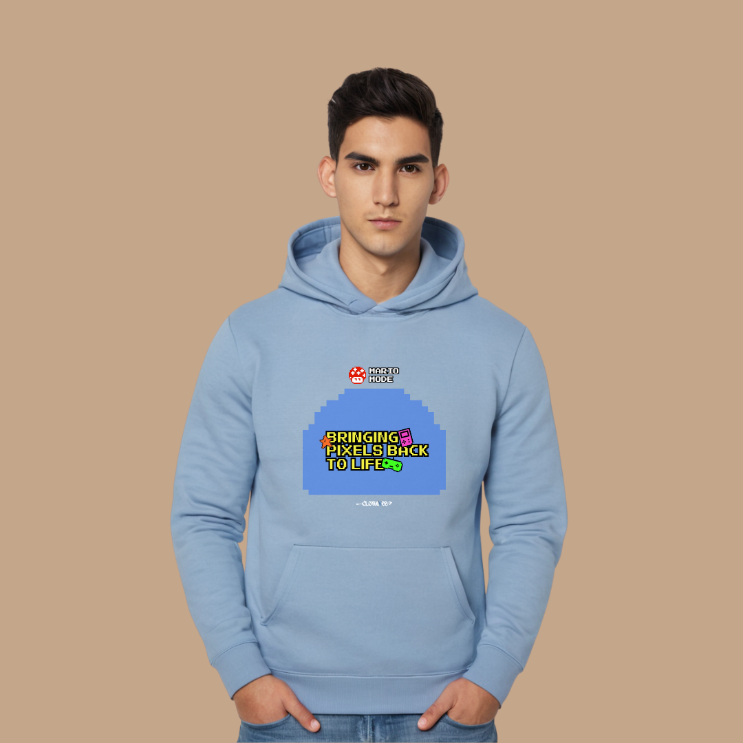 Mario Mode Pixel Hoodie