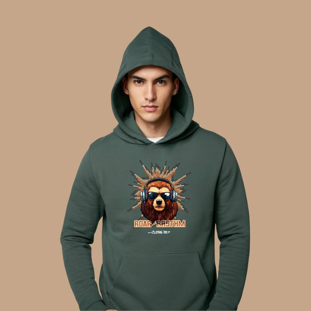 Roar Rhythm Lion Hoodie