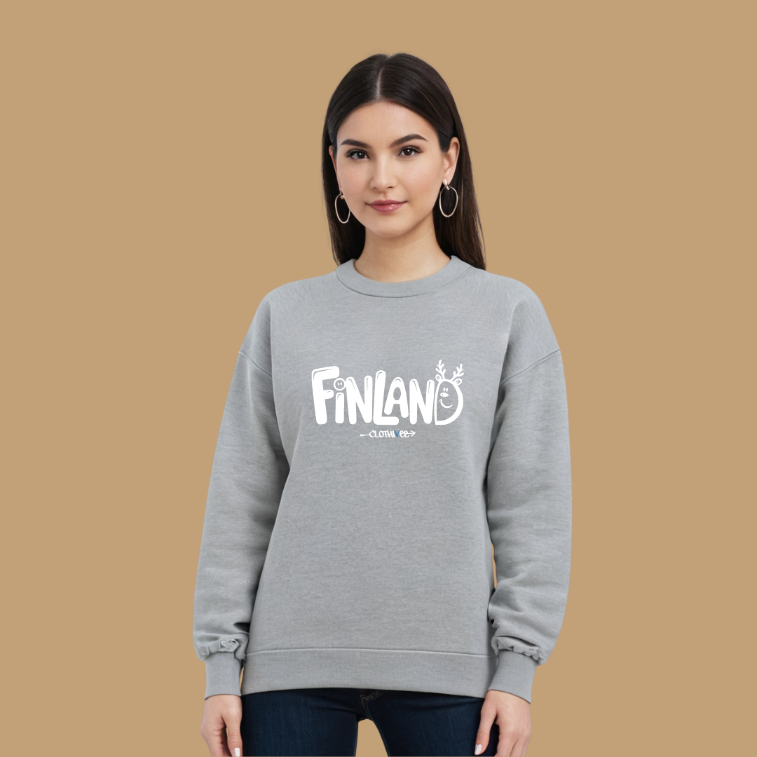 Clothivee Finland Women Sweatshirt
