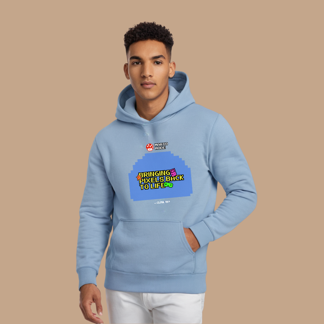 Mario Mode Pixel Hoodie