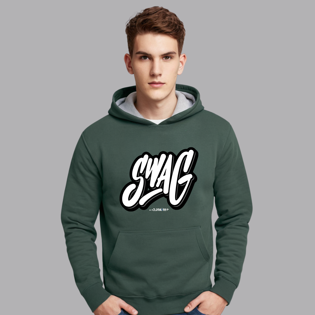 Clothivee Swag Script Hoodie