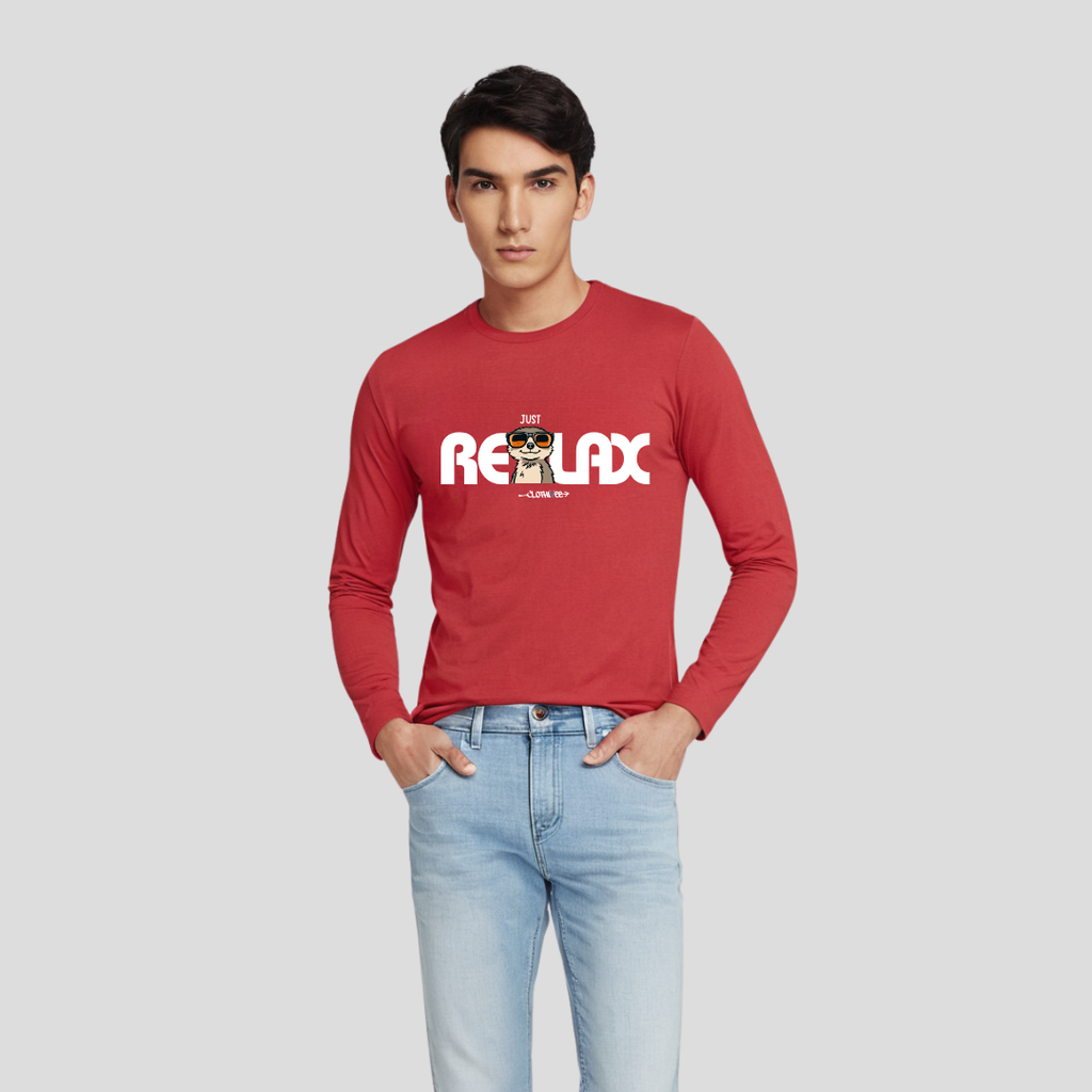 Clothivee Chill Pug Full Sleeves T-shirt