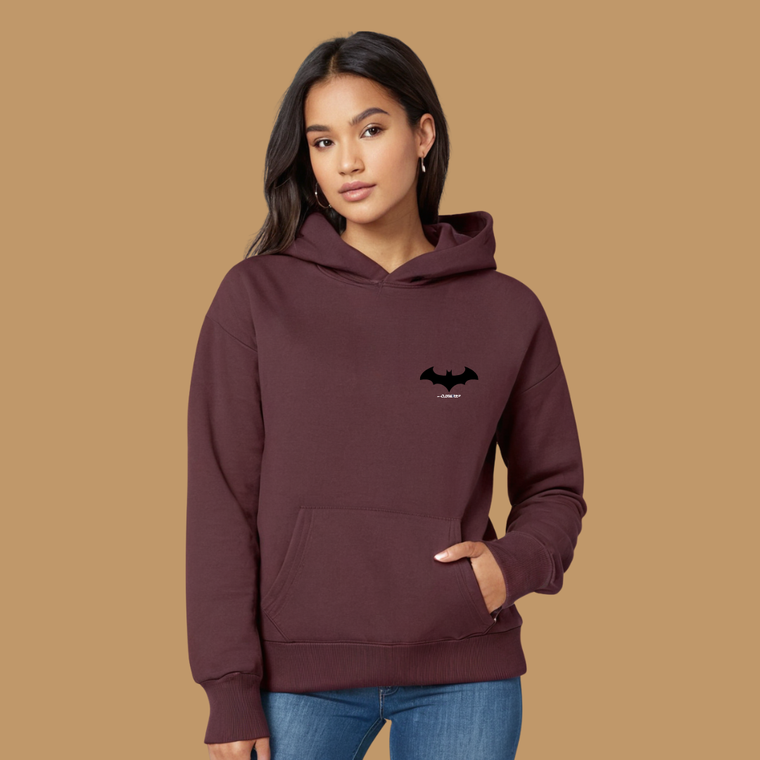 Clothivee Midnight Bat Women Hoodie