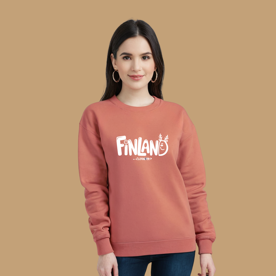 Clothivee Finland Women Sweatshirt