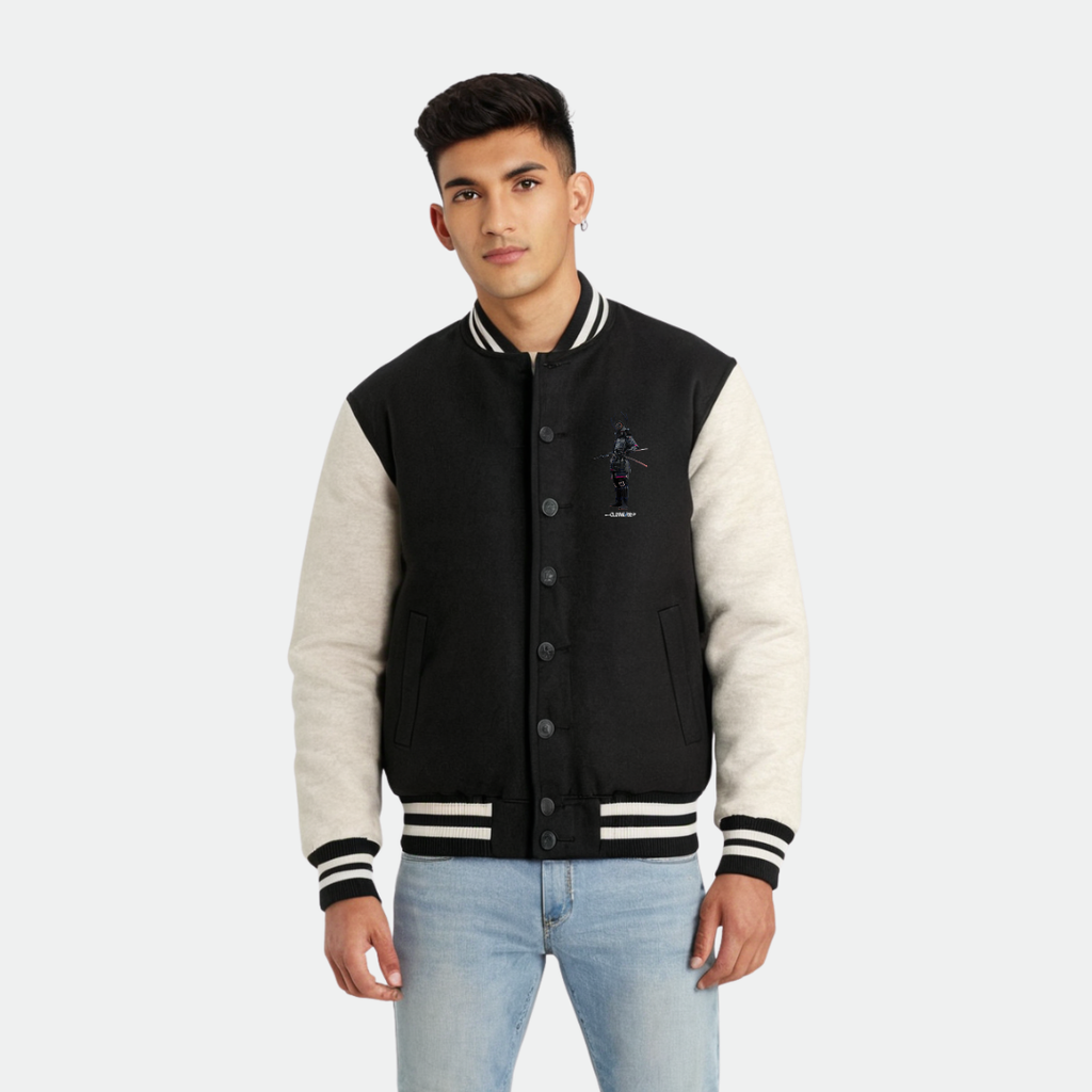 Clothivee Shadow Blade Varsity Jacket