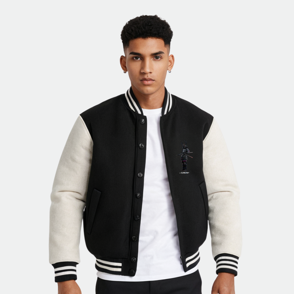 Clothivee Shadow Blade Varsity Jacket