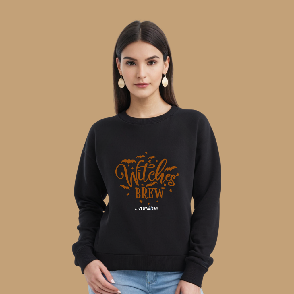 Clothivee Witches Brew Women Sweatshirt