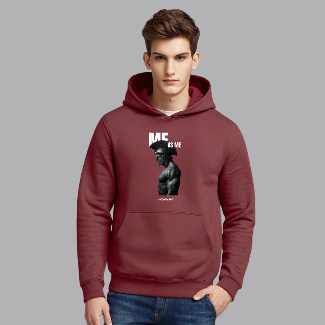 Clothivee Me vs Me Warrior Hoodie