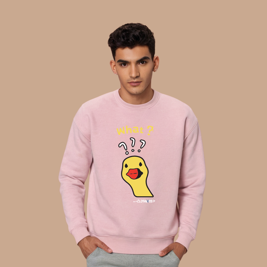 Quirky Duck What Sweatshirt