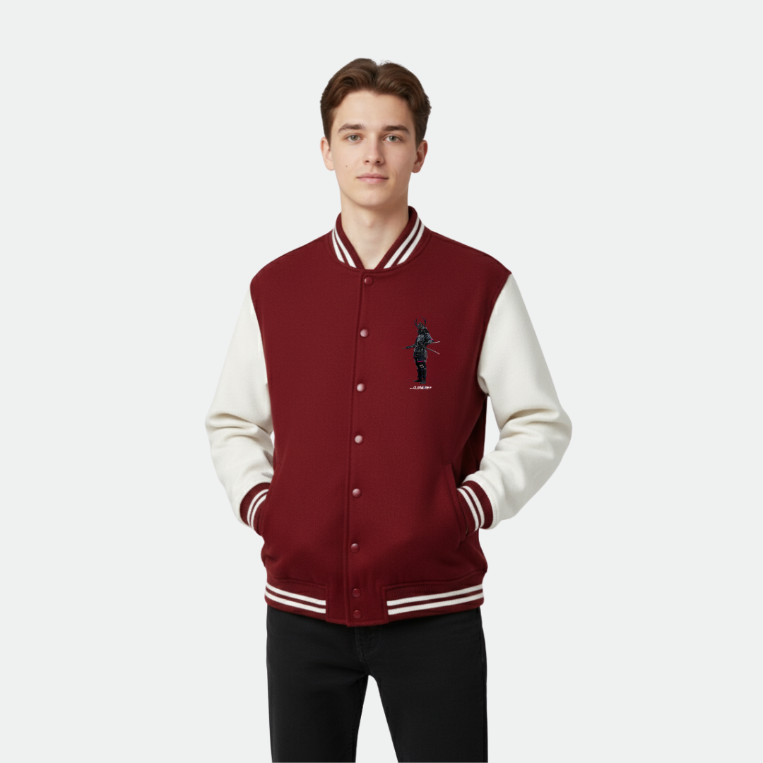 Clothivee Shadow Blade Varsity Jacket