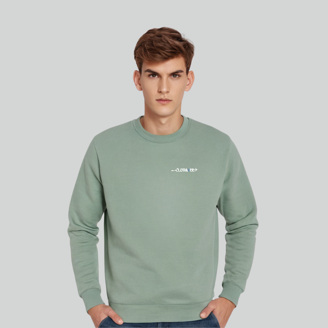 Clothivee Core Logo Crew Neck Sweatshirt