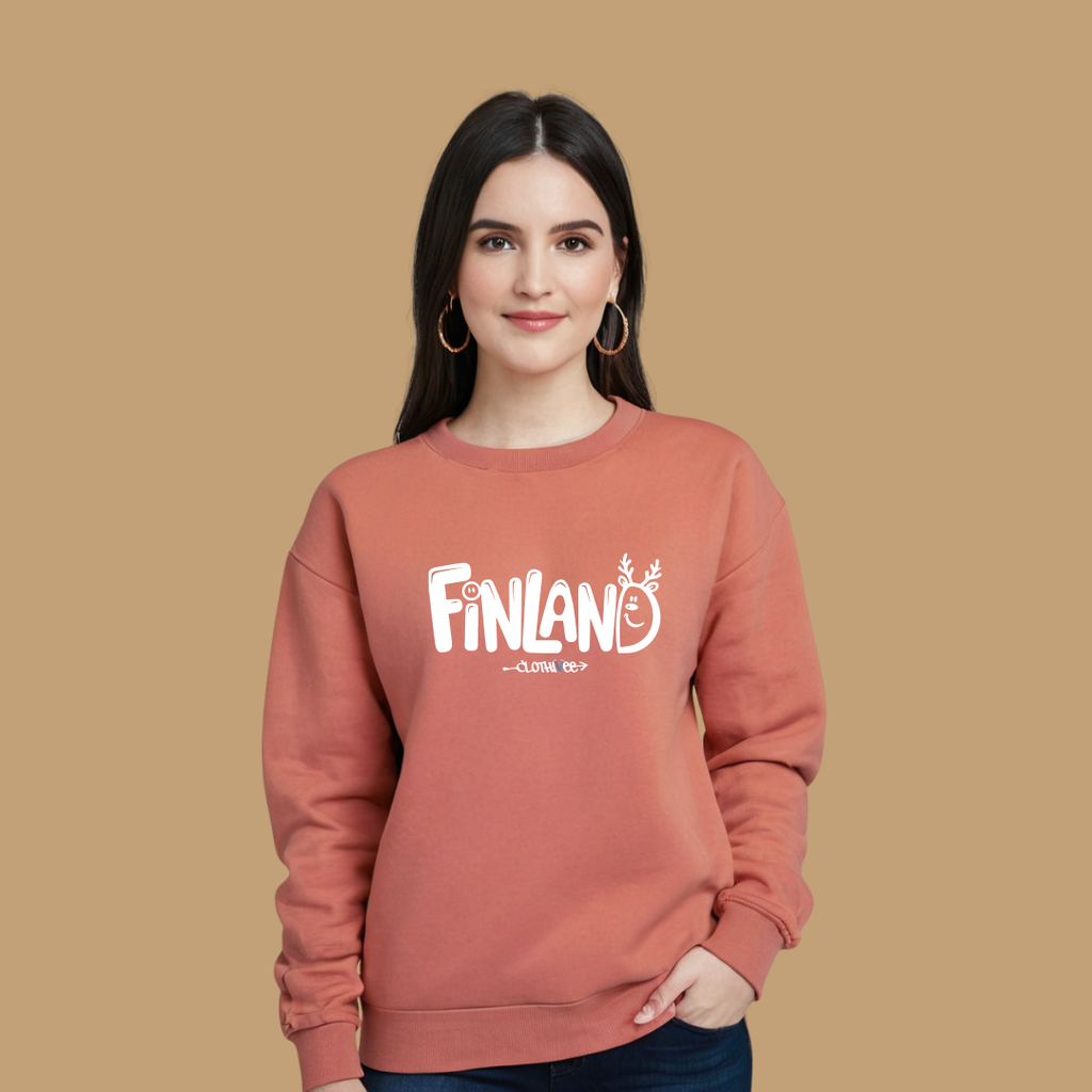 Clothivee Finland Women Sweatshirt