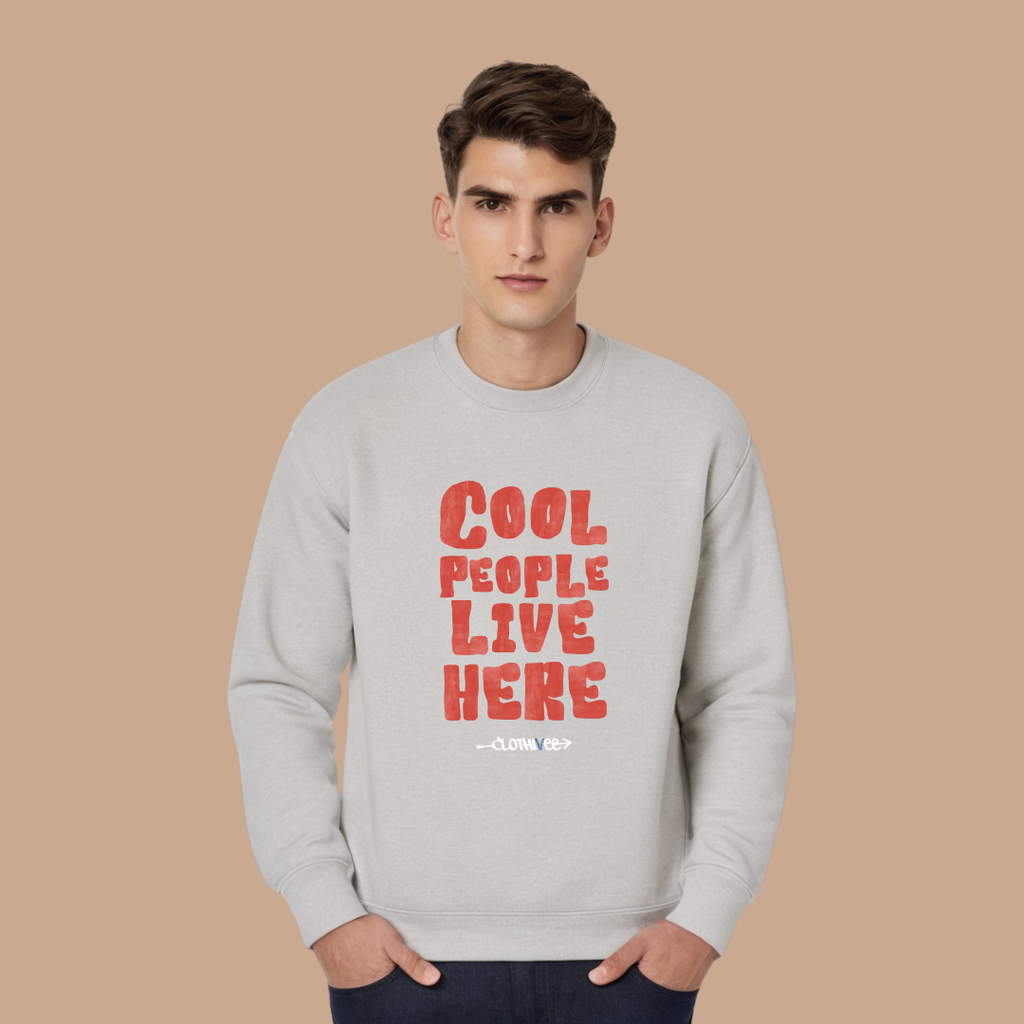 Cool People Statement Sweatshirt