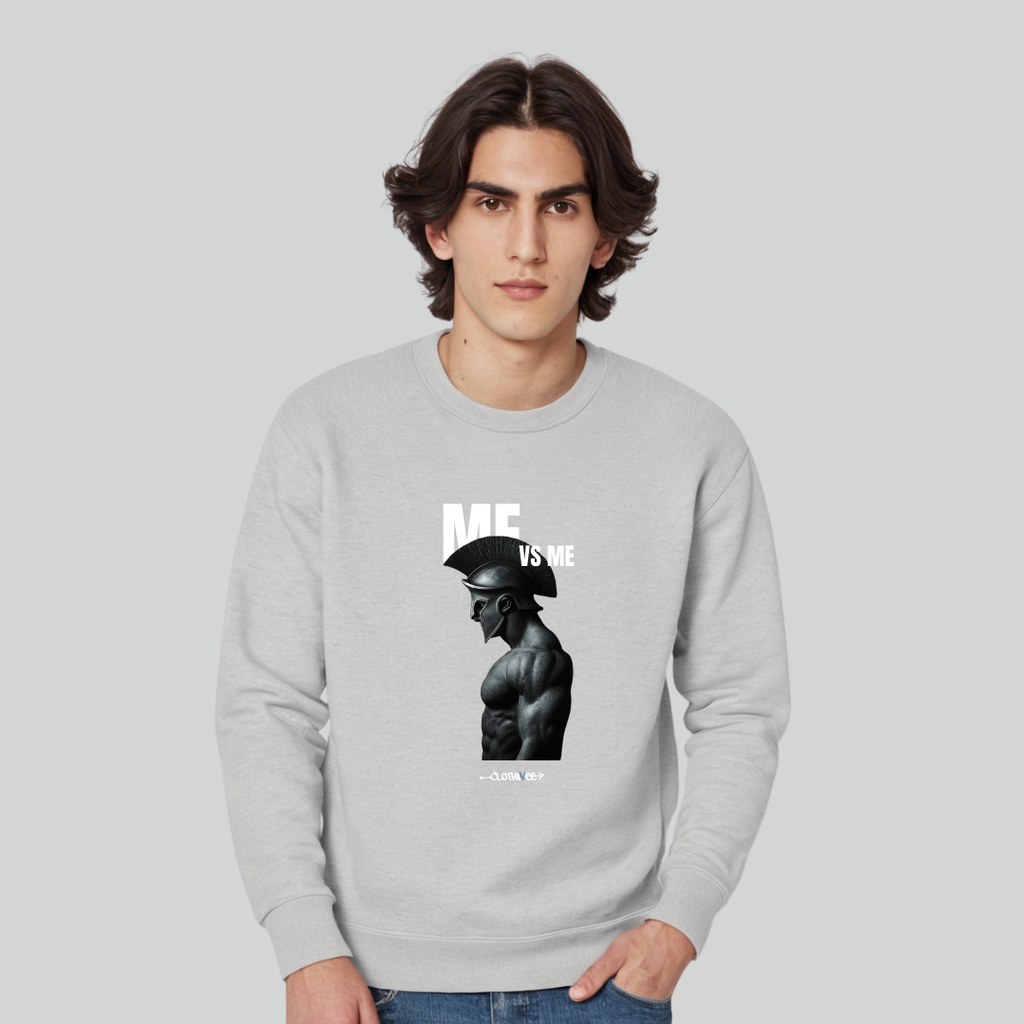 Clothivee Me vs Me Crew Neck Sweatshirt
