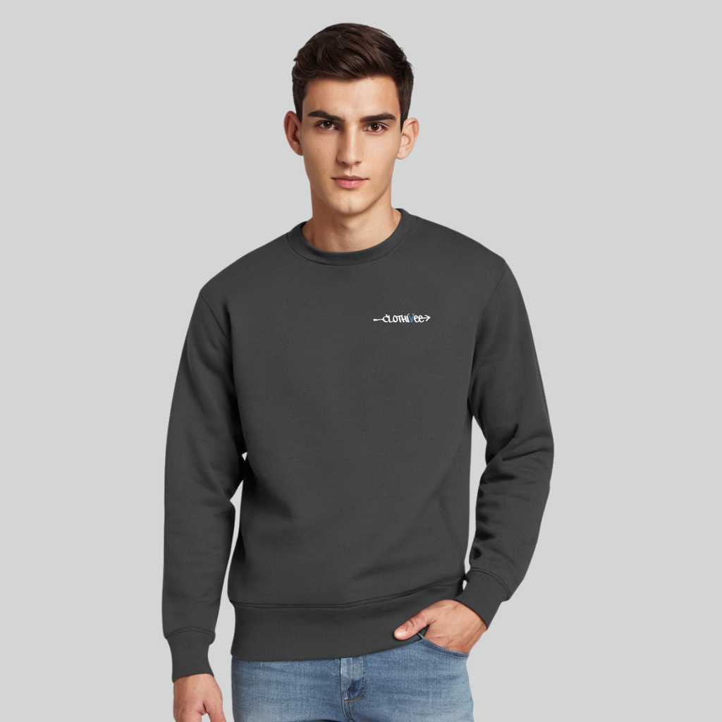 Clothivee Core Logo Crew Neck Sweatshirt