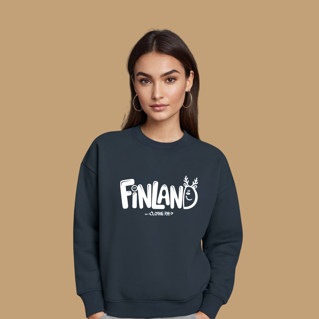 Clothivee Finland Women Sweatshirt