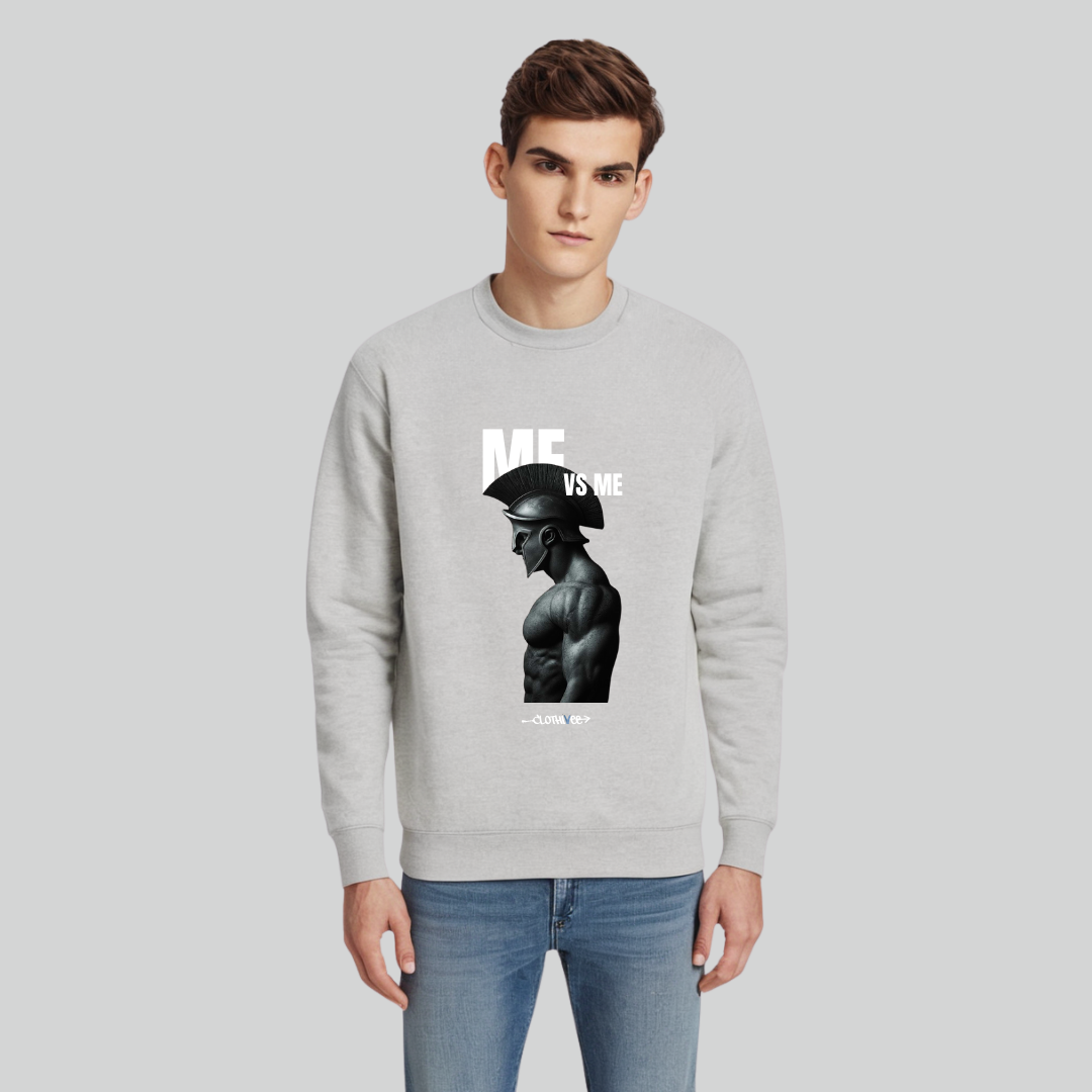 Clothivee Me vs Me Crew Neck Sweatshirt