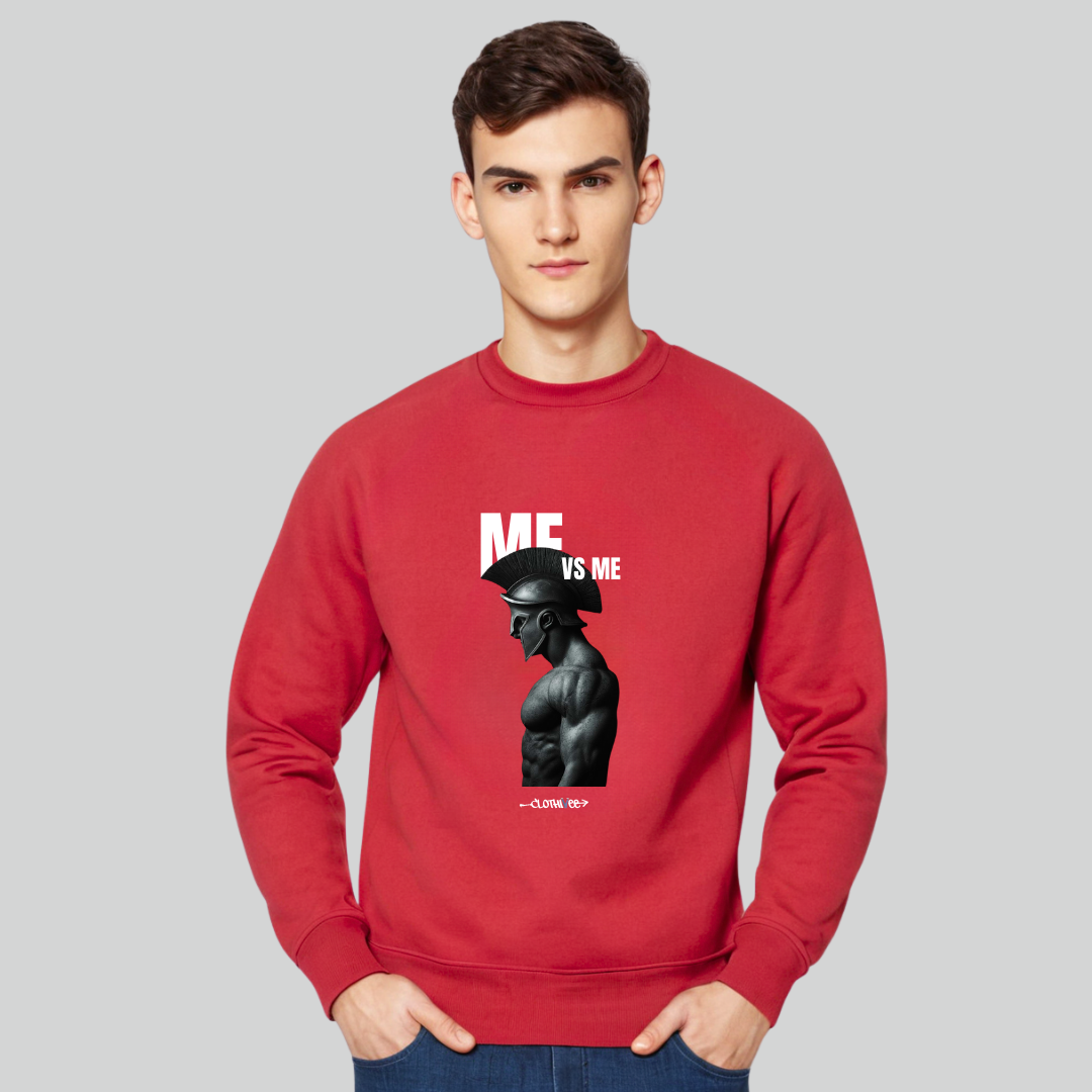Clothivee Me vs Me Crew Neck Sweatshirt