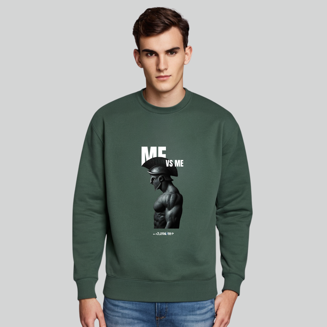 Clothivee Me vs Me Crew Neck Sweatshirt