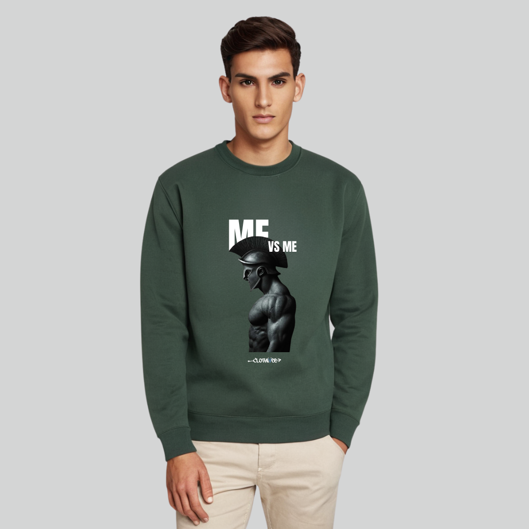 Clothivee Me vs Me Crew Neck Sweatshirt