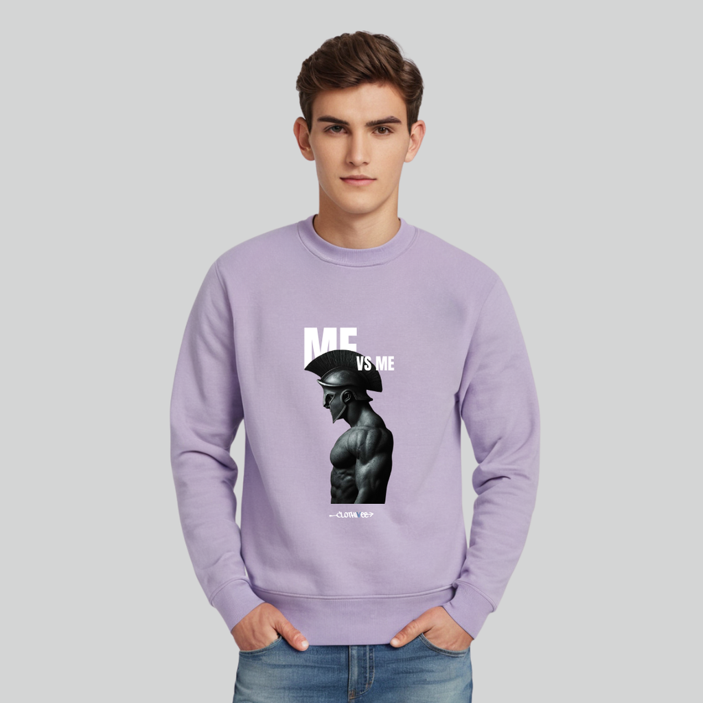 Clothivee Me vs Me Crew Neck Sweatshirt