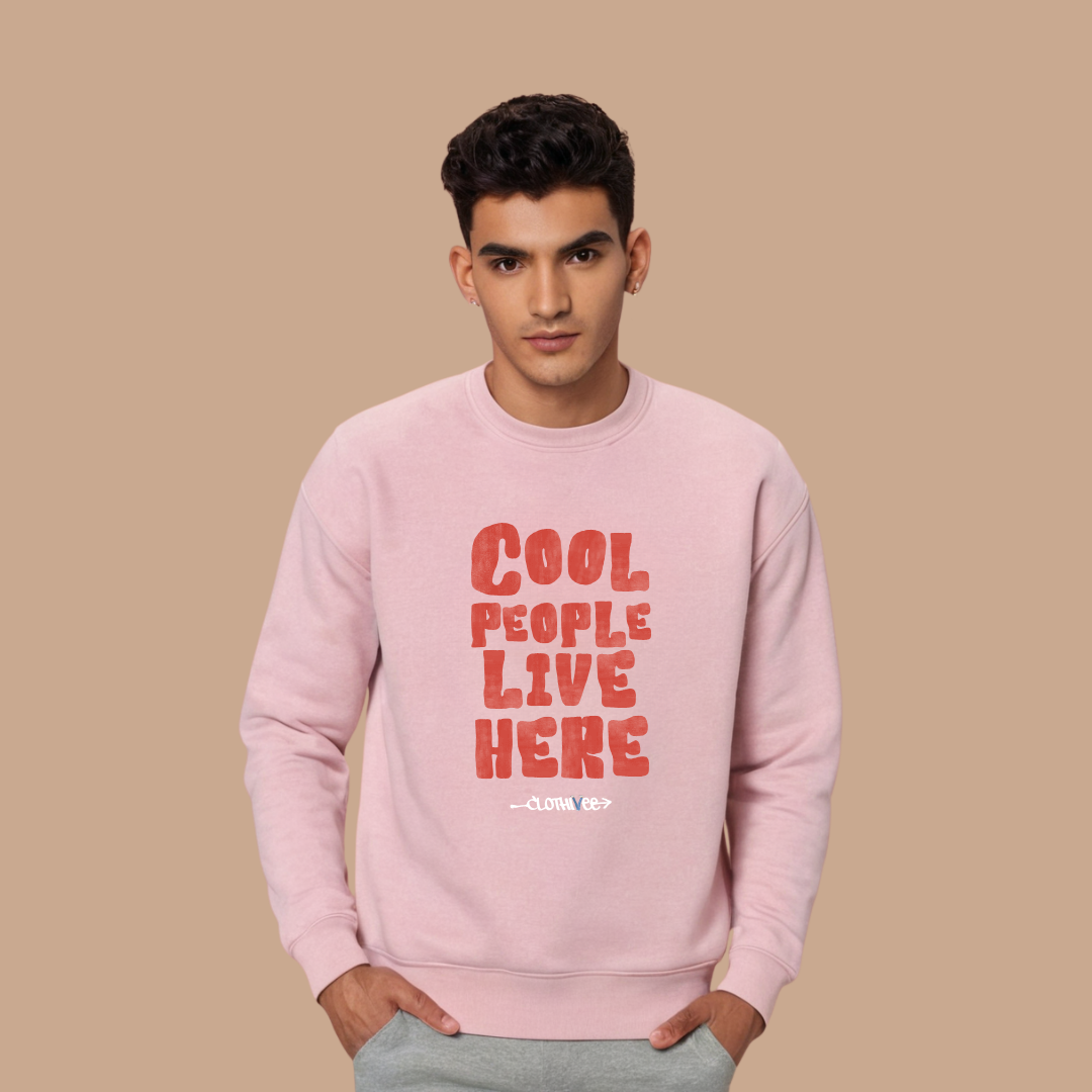 Cool People Statement Sweatshirt