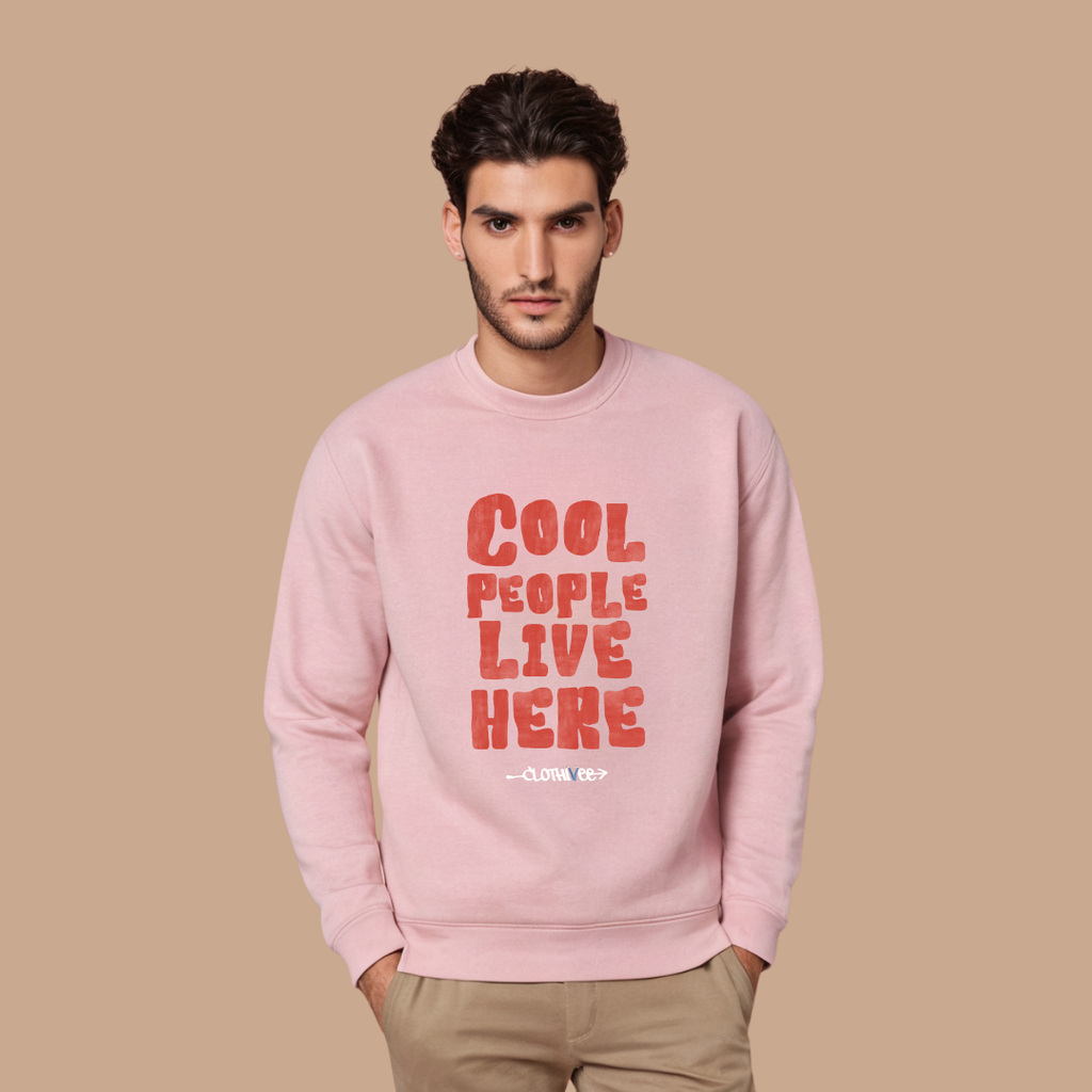 Cool People Statement Sweatshirt