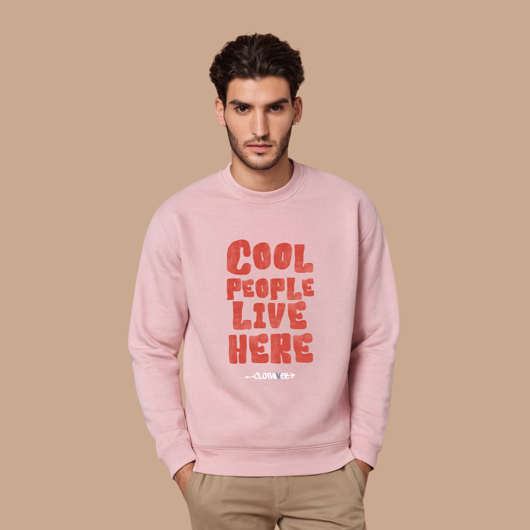 Cool People Statement Sweatshirt