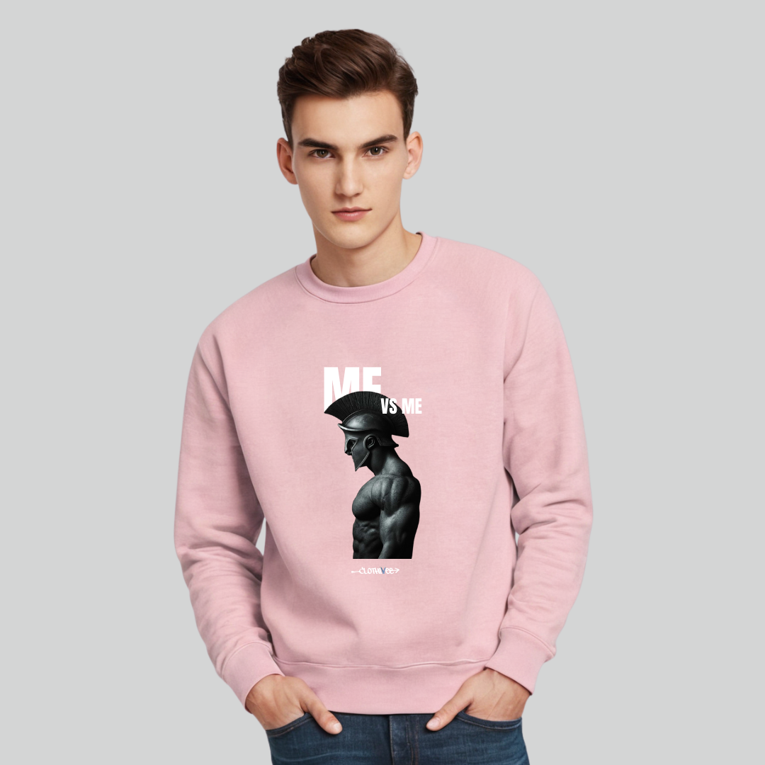 Clothivee Me vs Me Crew Neck Sweatshirt