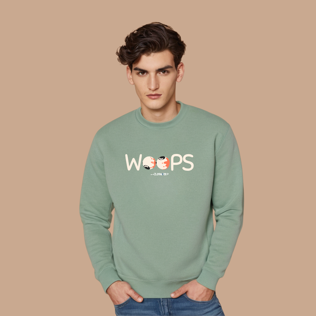 Woops Planet Crew Sweatshirt