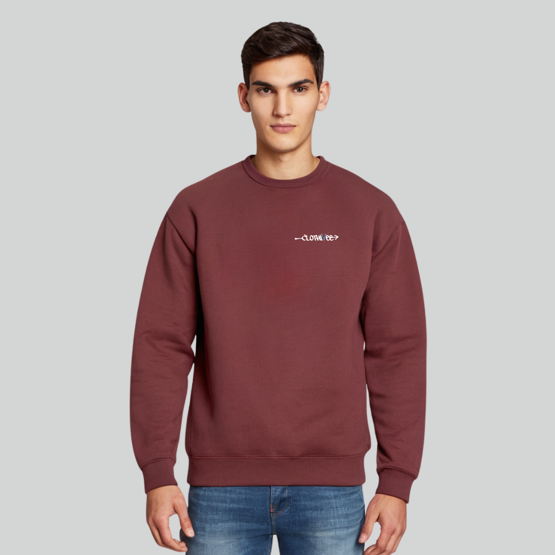 Clothivee Core Logo Crew Neck Sweatshirt