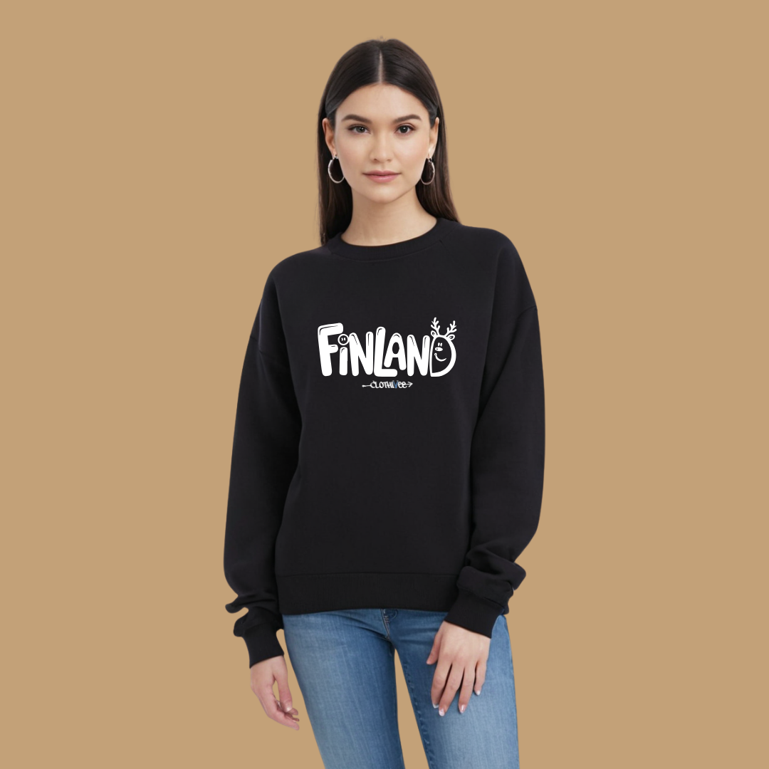 Clothivee Finland Women Sweatshirt