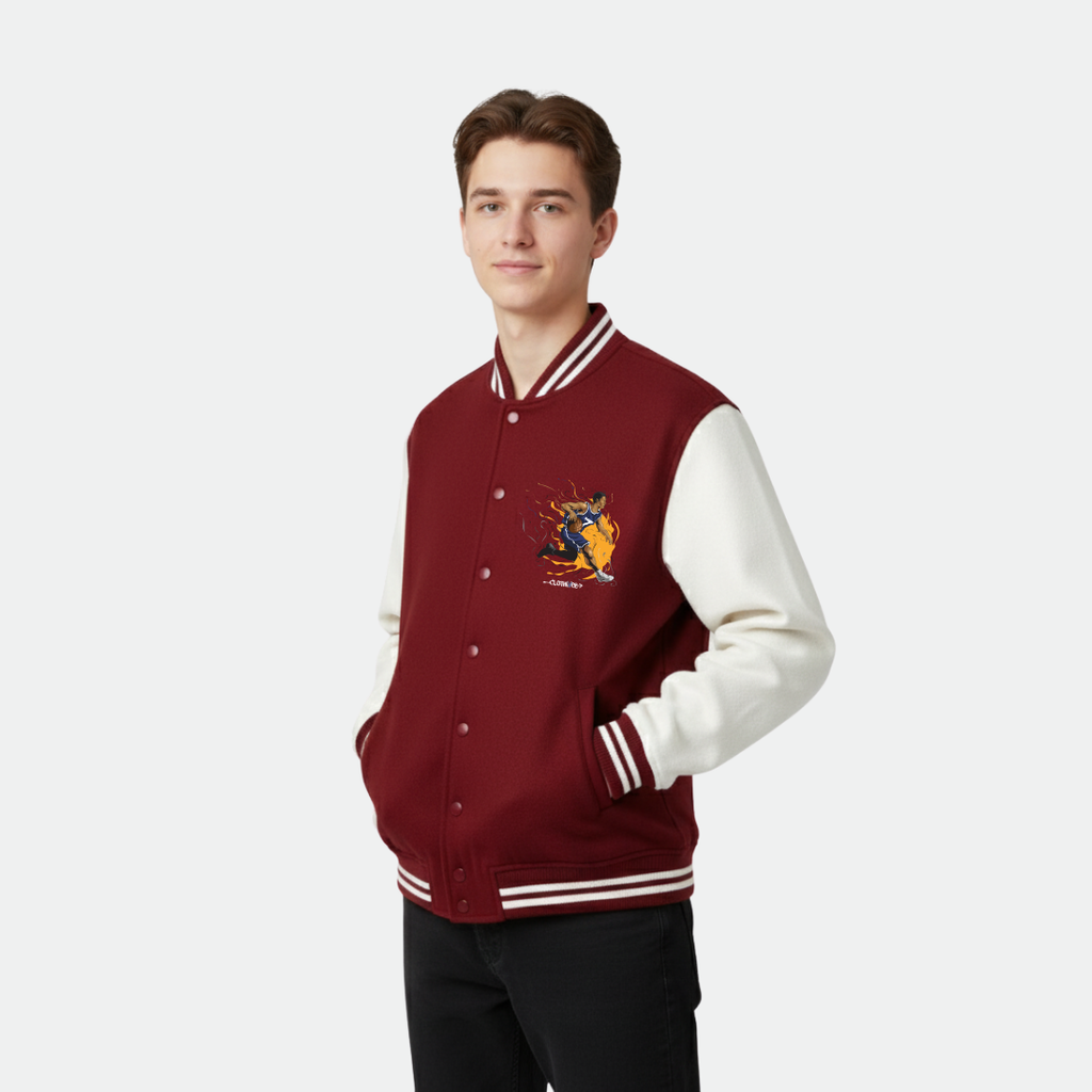 Clothivee Slam Dunk Varsity Jacket